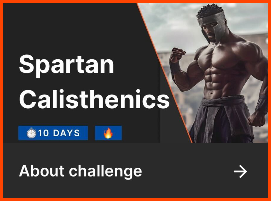 Spartan Calisthenics